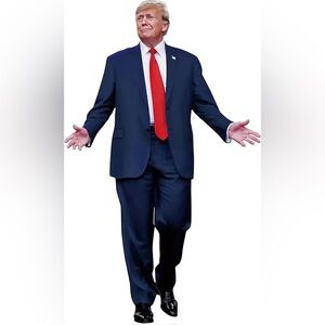 Donald J. Trump LIFE SIZE Cardboard Cutout LAST ONE!